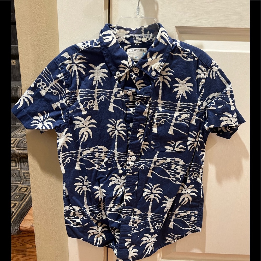 J Crew kids button down shirt in size 6/7 AND 8